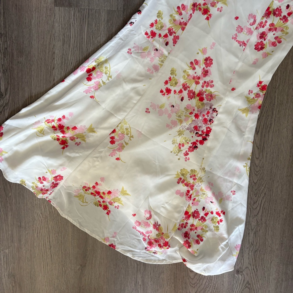 Jarlo Caden Halter Neck Maxi Dress XS NWT Floral formal elegant - Picture 5 of 6
